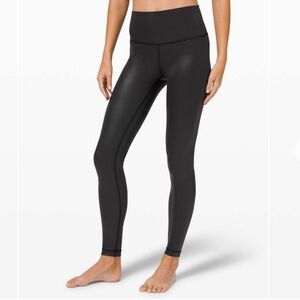 Lululemon Wunder Under High-Rise Tight *Foil 28"
Matte Black Foil